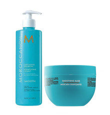 Разглаживающий набор MoroccanOil Smoothing шампунь и маска для волос