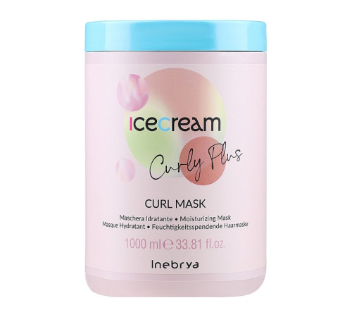 Маска для кучерявого волосся Inebrya Ice Cream Curl Mask 1000 мл