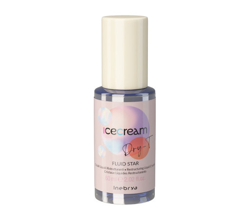 Флюїд Inebrya Fluid Star Restructuring Liquid Crystal Mango для блиску волосся,60 мл