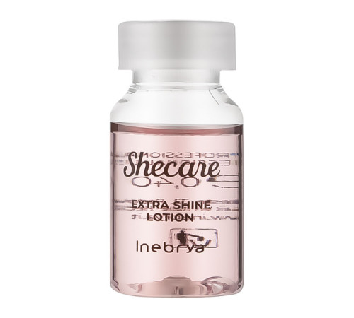 Кератиновий лосьйон Inebrya SheCare Extra Shine Lotion для сяйва волосся, 12 мл (1 ампула)