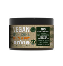 Зволожуюча маска Envie Vegan Frizzy and Dry Mask Linum Seed Extract для сухого і кучерявого волосся (EN861)