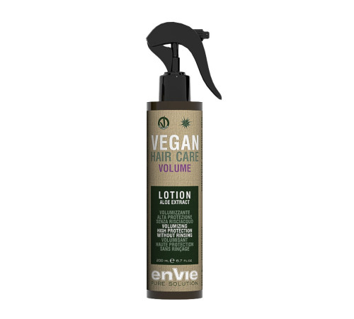 Лосьйон-спрей Envie Vegan Volume Lotion Aloe Extract  для об'єму тонкого і ламкого волосся з  екстрактом алое 200 мл (EN857)