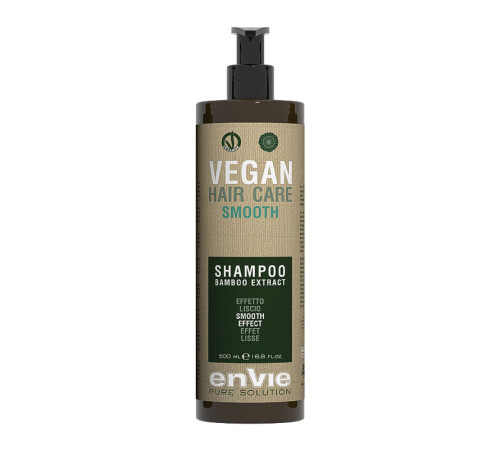 Розгладжуючий шампунь Envie Vegan Smooth Shampoo Bamboo Extract для волосся (EN856), 250 г (розлив)