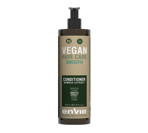 Розгладжуючий кондиціонер Envie Vegan Smooth Conditioner Bamboo Extract для волосся (EN862), 250 г (розлив)