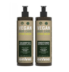 Набір Envie Vegan After Color Murumuru Butter шампунь та кондиціонер для фарбованого волосся (EN863/EN864), 2х250 г (розлив)
