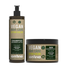 Набір Envie Vegan After Color Murumuru Butter шампунь і маска для фарбованого волосся (EN863/EN865), 2х200 г (розлив)