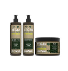 Набір Envie Vegan After Color Murumuru Butter шампунь, кондиціонер і маска для волосся (EN863/EN864/EN865), 3х150 г (разлив)