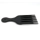 Гребінь Professional Afro Hair Picker пластиковий чорний 130 мм 35139 
