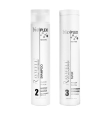 Набор Raywell Bio Plex Keratin шампунь и маска, 2x300 мл