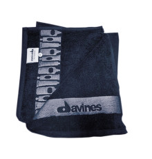 Рушник Davines фірмовий махровий темно-синій 90х50 см