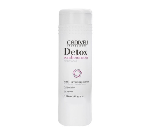 Питательный кондиционер Cadiveu Detox Conditioner для склонных к жирности волос, 250 мл
