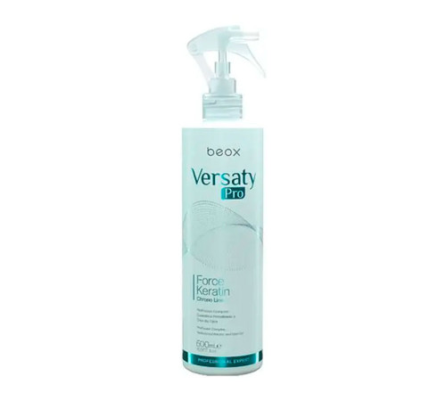 Реконструктор Beox Versaty Pro Force Keratin для восстановления поврежденных волос (шаг 2), 500 мл (заводская)