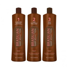 Набір кератину для волосся Brasilian Hair Seduction
