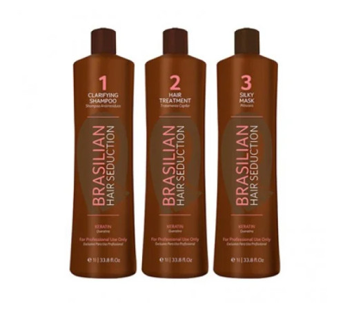 Набір кератину для волосся Brasilian Hair Seduction