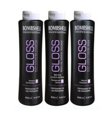 Набор кератина для волос Bombshell Gloss Collagen