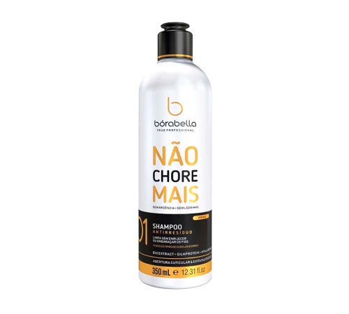 Шампунь глубокой очистки для волос Borabella Nаo Chore Mais Antirresiduo Shampoo 350 мл (заводская)