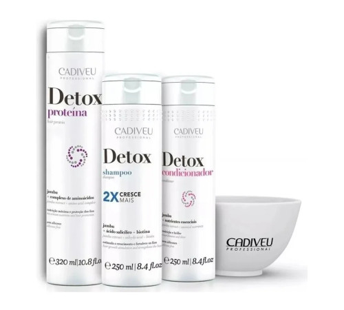 Домашній набір для детоксу Cadiveu Detox Home