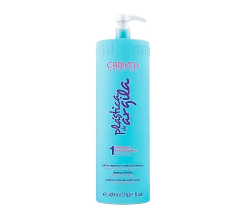 Шампунь глубокой очистки Cadiveu Plastica de Argila Revitalizing Shampoo (шаг 1)