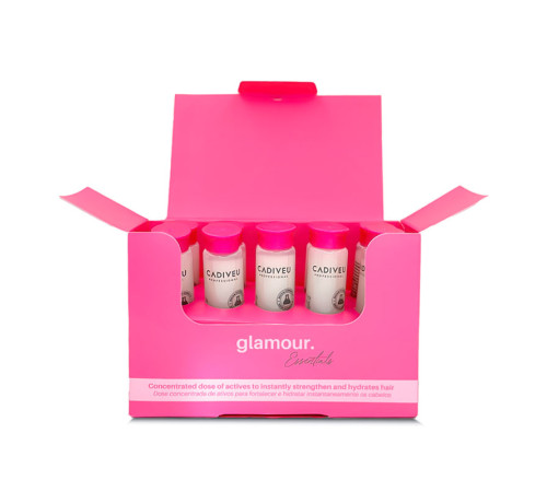 Відновлюючі ампули для волосся Cadiveu Glamour Plus Instant Rebuilder Vial, 1 ампула 15 мл