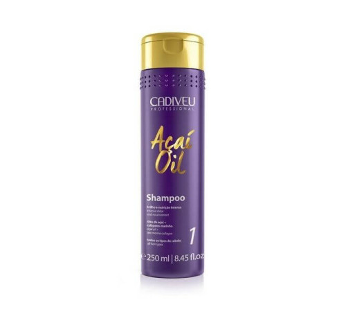 Шампунь Cadiveu Acai Oil Shampoo для домашнего ухода с маслом асаи