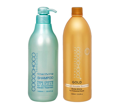 Набір Cocochoco Gold для кератинового випрямлення, 100/200 г (розлив)