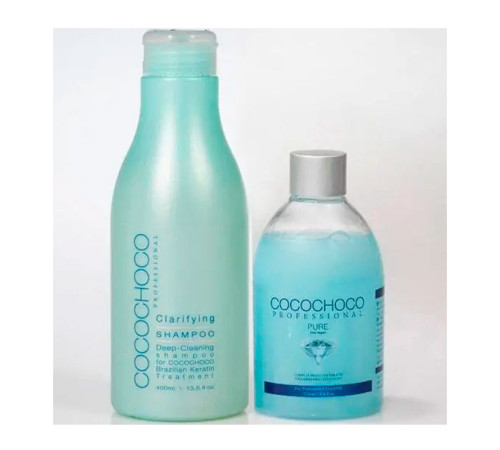Набір Cocochoco Pure для кератинового випрямлення, 400/250 мл (заводські)