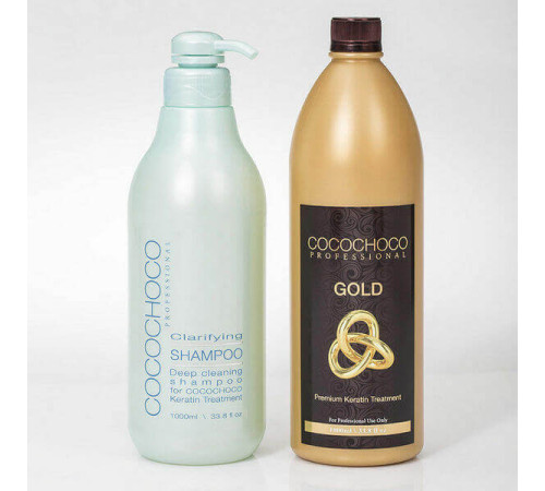 Набір Cocochoco Gold для кератинового випрямлення, 100/200 г (розлив)