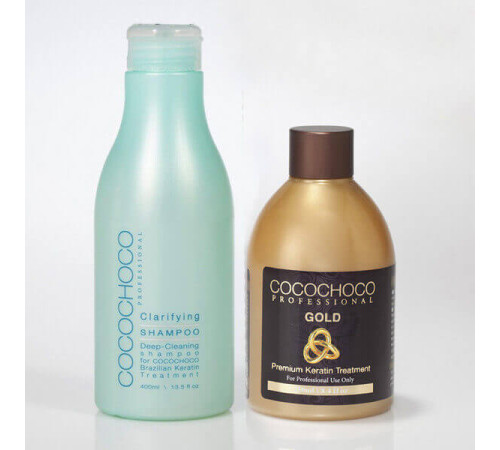 Набір Cocochoco Gold для кератинового випрямлення, 100/200 г (розлив)