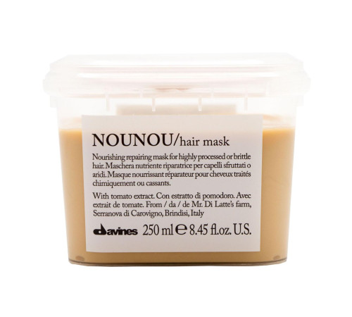 Маска Davines NOUNOU Mask для інтенсивного відновлення волосся, 250 мл