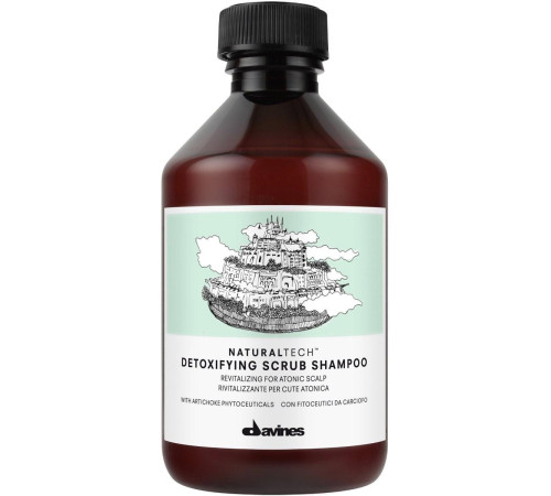 Шампунь-скраб Davines Detoxifying Shampoo, 250 мл