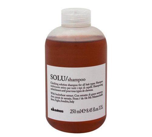 Шампунь Davines Solu Shampoo для глибокого очищення волосся, 250 мл