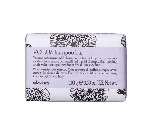 Твердий шампунь Davines Volu Shampoo Bar для об`єму волосся
