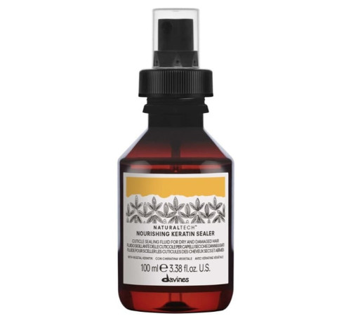 Питательный флюид Davines Natural Tech Nourishing Keratin Sealer для волос