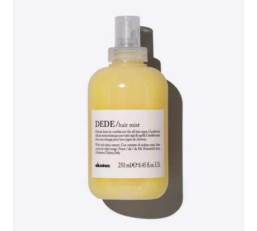 Увлажняющий деликатный несмываемый спрей-кондиционер Davines Essential Haircare Dede Hair Mist (250 мл)