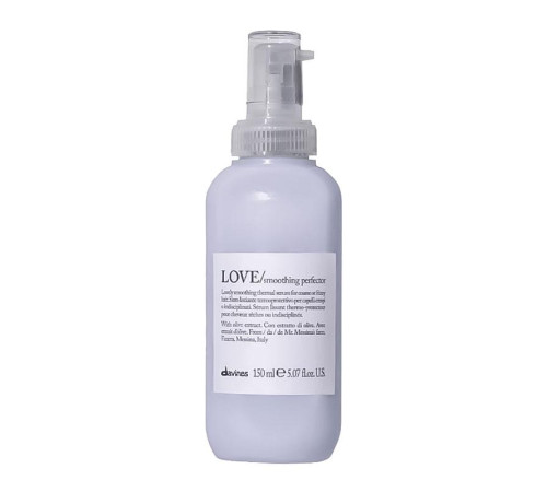 Термосыворотка Davines Love Smoothing perfector для разглаживания непослушных и волнистых волос, 150 мл