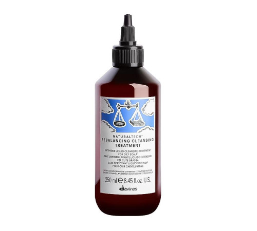 Очищающий уход для баланса кожи головы Davines Natural Tech Rebalancing Cleansing Treat (250 мл)