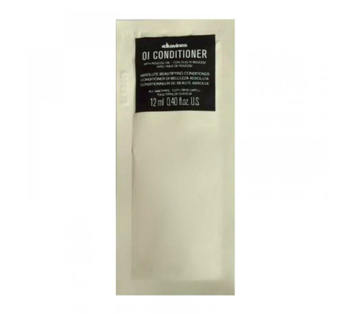 Кондиціонер для пом'якшення волосся Davines Oi Conditioner, 12 мл (саше)