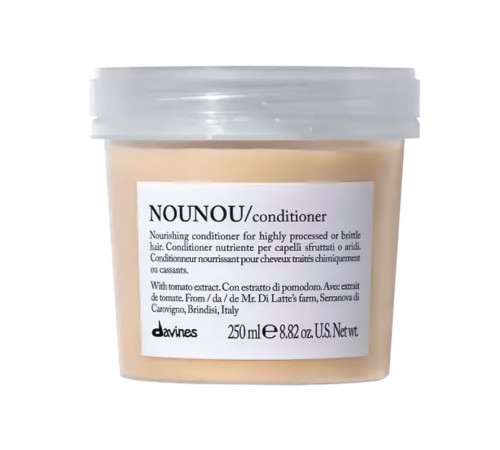 Кондиционер Davines NOUNOU Conditioner питательный для уплотнения волос, 250 мл