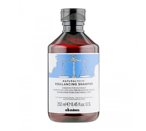 Балансуючий шампунь Davines Natural Tech Rebalancing Shampoo, 250 мл