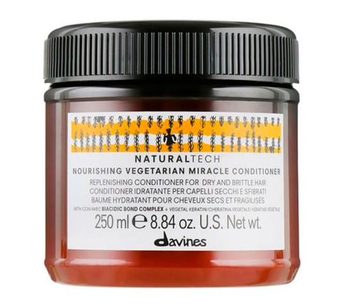Кондиціонер для волосся Davines NT Nourishing Vegetarian Miracle Conditioner "Вегетаріанське диво", 250 мл