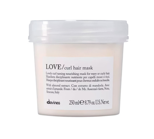 Маска Davines Love Curl Hair Mask для посилення завитка волосся, 250 мл