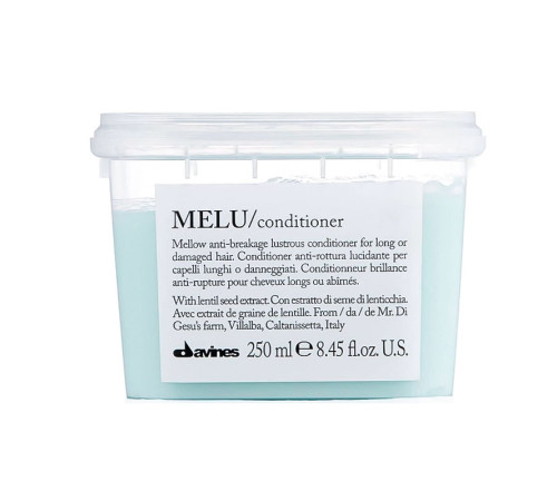 Кондиціонер для ламкого волосся Davines Essential Haircare Melu Conditioner, 250 мл