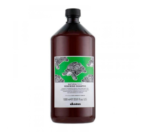 Обновляющий шампунь для волос Davines NaturalTech Renewing Shampoo, 1000 мл
