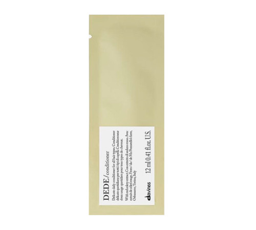 Делікатний кондиціонер Davines Essential Haircare Dede Delicate Air Conditioning, 12 мл (саше)