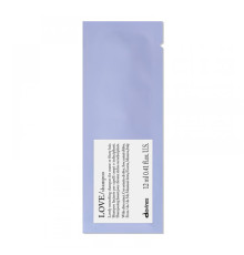 Шампунь Davines Love Lovely Smoothing Shampoo розгладжуючий, 12 мл (саше)