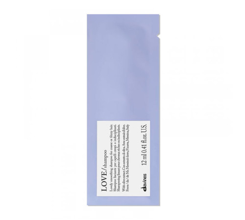 Шампунь Davines Love Lovely Smoothing Shampoo разглаживающий, 12 мл (саше)