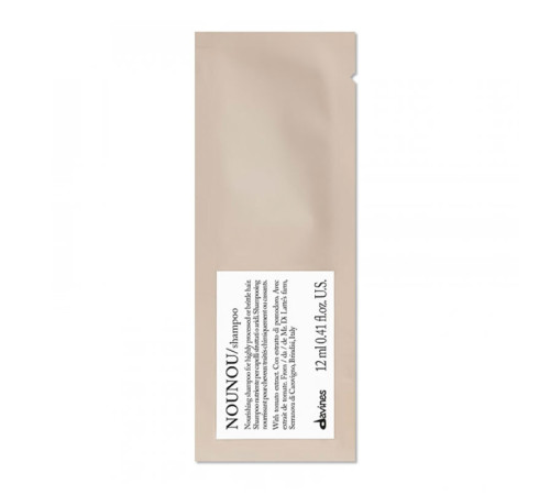 Шампунь Davines NOUNOU Shampoo питательный для уплотнения волос, 12 мл (саше)
