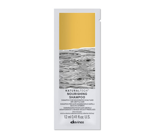 Живильний шампунь Davines Nourishing Shampoo, 12 мл (саше)