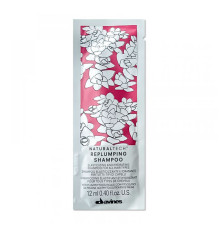 Ущільнюючий шампунь Davines Natural Tech Replumping Shampoo, 12 мл (саше)