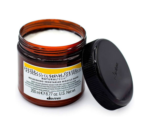 Живильна маска для волосся Davines Natural Tech Nourishing Vegetarian Miracle Mask, 250 мл